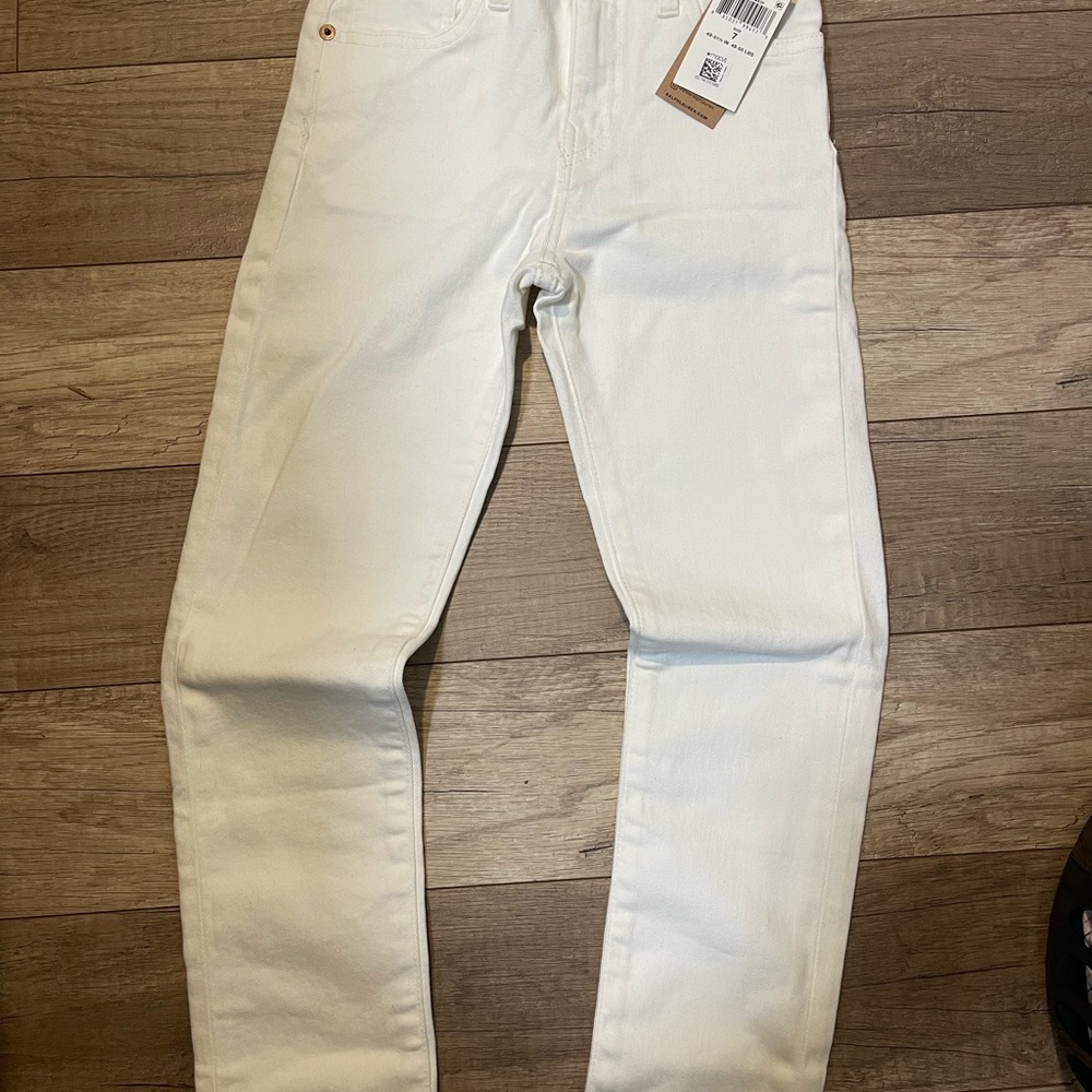 Polo Ralph Lauren girls Cream Slim Jeans